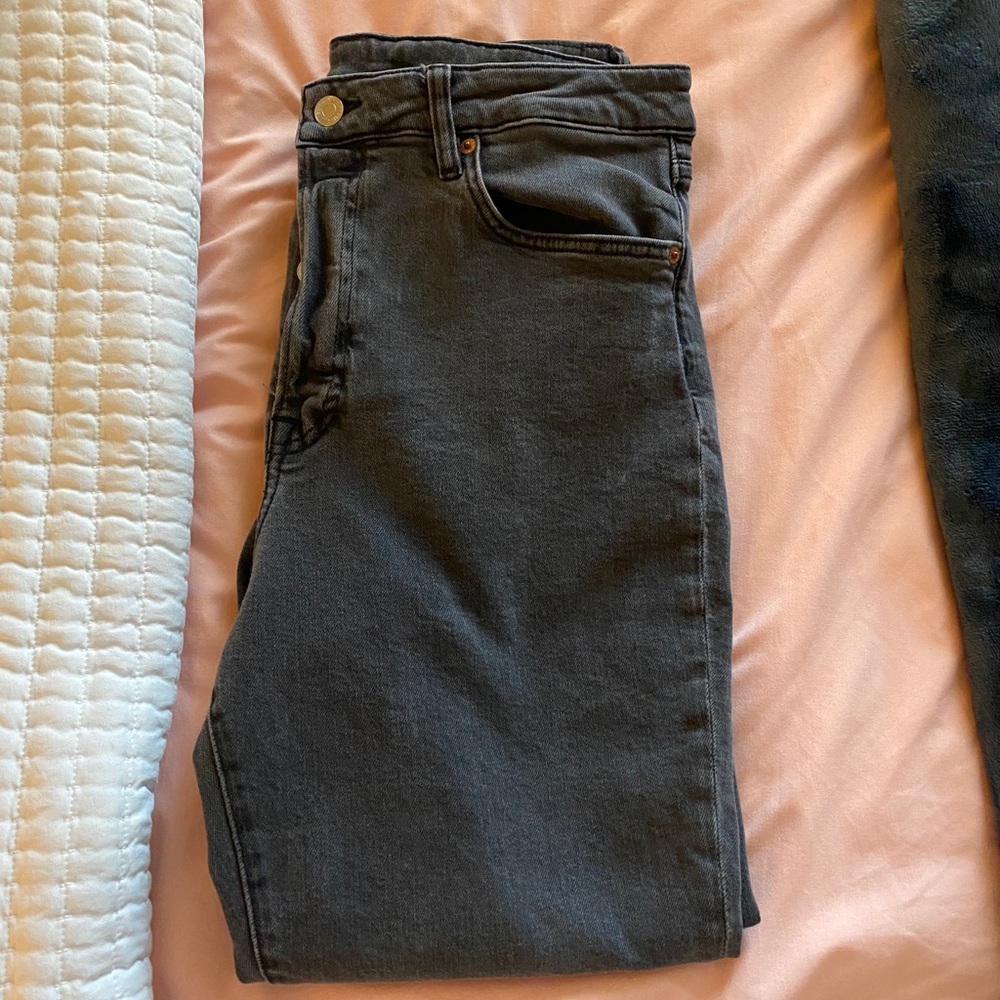 H&M ultra high waist mom jeans